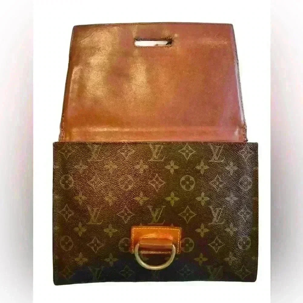 LV Monogram Vintage Lena Clutch Purse Louis Vuitton - COLLECTIBLE - Picture 2 of 11